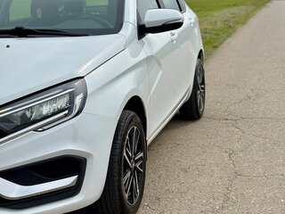 2023 Lada (ВАЗ) Vesta I Рестайлинг (NG), белый, 1130000 рублей, вид 2