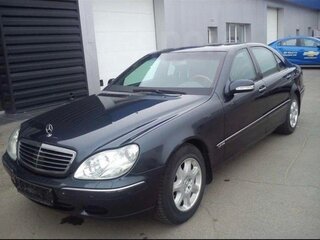 2000 Mercedes-Benz S-Класс 600 Long IV (W220), синий, 3000000 рублей, вид 2