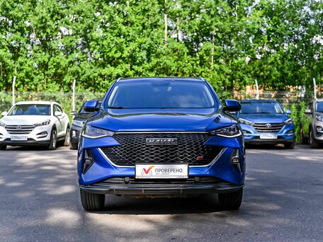 2022 Haval F7x I Рестайлинг, синий, 1847000 рублей, вид 3