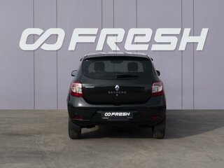 2015 Renault Sandero II, чёрный, 839000 рублей, вид 4