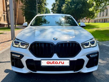 2020 BMW X6 40i III (G06), белый, 8290000 рублей, вид 4