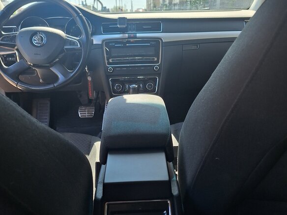 2014 Skoda Superb DSG II Рестайлинг, чёрный, 1450000 рублей - вид 11
