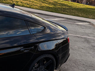 2021 Audi A5 Sportback 45 TFSI II (F5) Рестайлинг, чёрный, 3800000 рублей, вид 4
