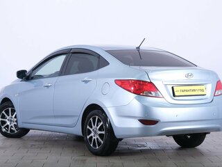 2013 Hyundai Solaris I, голубой, 869000 рублей, вид 4