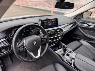 2018 BMW 5 серии 530d xDrive VII (G30/G31/G38), синий, 2490000 рублей, вид 3