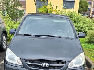 2008 Hyundai Getz I Рестайлинг, чёрный, 359000 рублей, вид 1