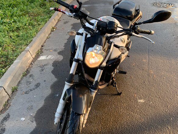 2006 Yamaha MT-03, белый, 300000 рублей - вид 2