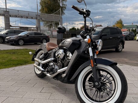 2016 Indian Scout, чёрный, 1090000 рублей, вид 3