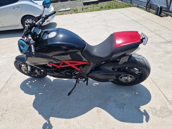 2012 Ducati Diavel, чёрный, 850000 рублей - вид 7