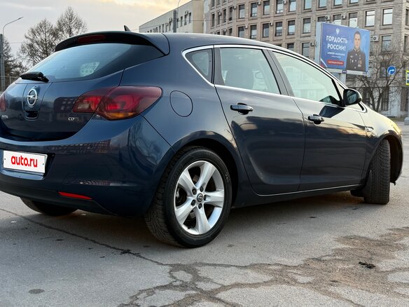2010 Opel Astra J, синий, 720000 рублей - вид 3