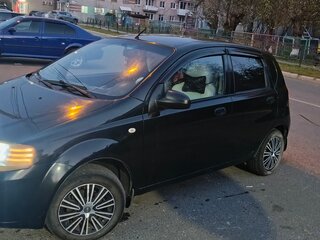 2007 Chevrolet Aveo I, чёрный, 425000 рублей, вид 1