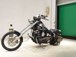 2013 Harley-Davidson Dyna Wide Glide, чёрный, 740000 рублей, вид 4