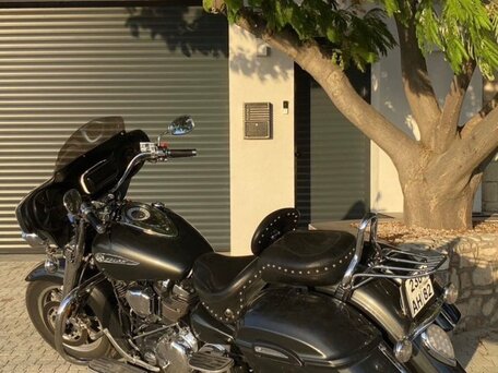 2008 Yamaha XV 1700 Road Star, чёрный, 690000 рублей, вид 2