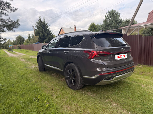 2021 Hyundai Santa Fe IV Рестайлинг, коричневый, 3450000 рублей - вид 9