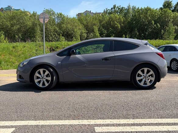 2012 Opel Astra GTC J Рестайлинг, серый - вид 6