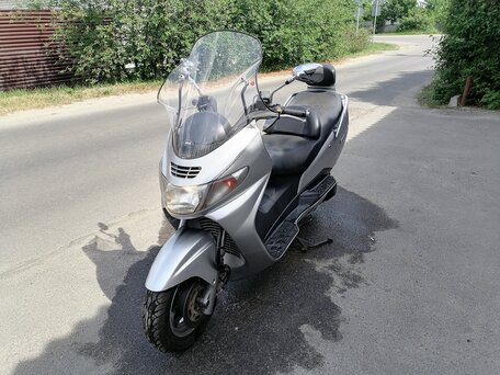 2002 Suzuki Burgman (SkyWave) 400, серебристый, 220000 рублей, вид 5