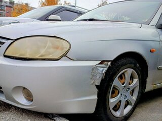 2006 Kia Spectra I Рестайлинг 2, серебристый, 120000 рублей, вид 4
