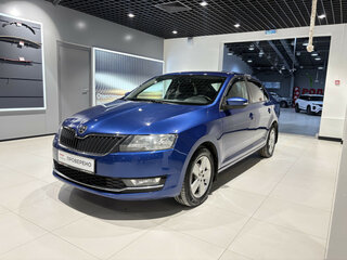 2018 Skoda Rapid I Рестайлинг, синий, 648000 рублей, вид 1