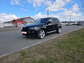 2008 BMW X5 3.0d II (E70), чёрный, 2150000 рублей, вид 2