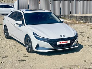 2022 Hyundai Elantra VII (CN7), белый, 1850000 рублей, вид 1
