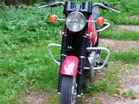 1986 CZ 350, красный, 520000 рублей, вид 4
