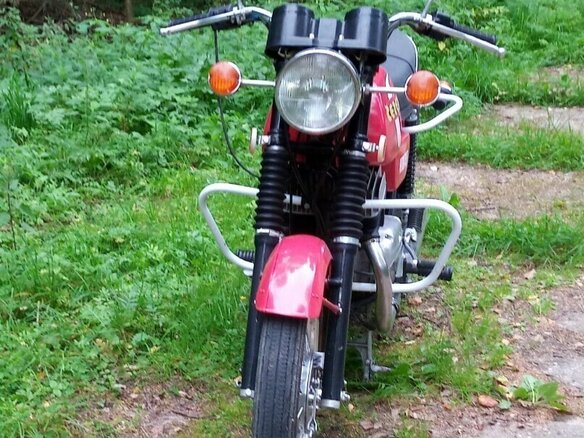 1986 CZ 350, красный, 520000 рублей - вид 3