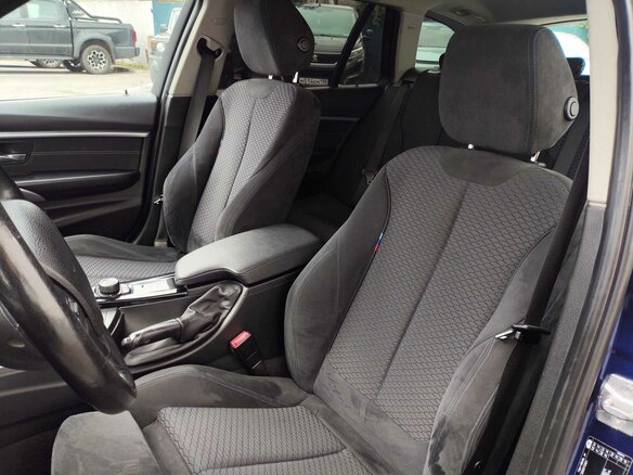 2019 BMW 3 серии 318d VI (F3x) Рестайлинг, синий, 1600000 рублей - вид 10
