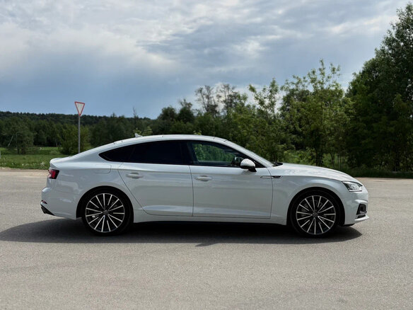 2019 Audi A5 II (F5), белый, 3300000 рублей - вид 2