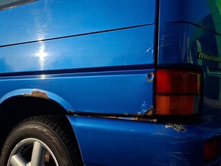 2001 Volkswagen Multivan T4, синий, 800000 рублей, вид 4