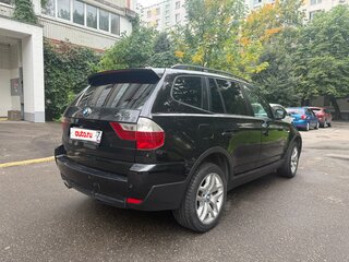 2007 BMW X3 25i I (E83) Рестайлинг, чёрный, 1100000 рублей, вид 4