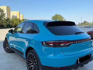 2020 Porsche Macan I Рестайлинг, голубой, 4550000 рублей, вид 4