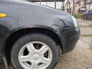 2010 Lada (ВАЗ) Kalina I, чёрный, 230000 рублей, вид 4