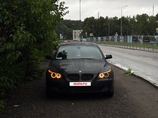 2009 BMW 5 серии 530d V (E60/E61) Рестайлинг, чёрный, 1470000 рублей, вид 2