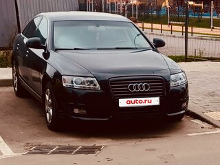 2009 Audi A6 III (C6) Рестайлинг, чёрный, 800000 рублей, вид 1