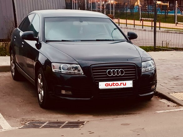 2009 Audi A6 III (C6) Рестайлинг, чёрный, 800000 рублей