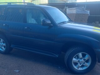 2005 Toyota Land Cruiser 100 Series Рестайлинг 1, синий, 2650000 рублей, вид 4