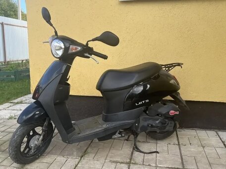 2001 Suzuki Lets 6, чёрный, 85000 рублей, вид 1