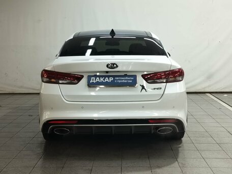 2016 Kia Optima IV, белый, 1820000 рублей, вид 5