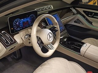 2022 Mercedes-Benz S-Класс 350 d Long 4MATIC VII (W223), чёрный, 10800000 рублей, вид 5