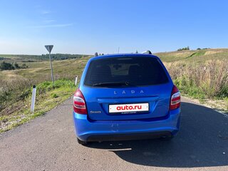 2019 Lada (ВАЗ) Granta I Рестайлинг, синий, 600000 рублей, вид 3