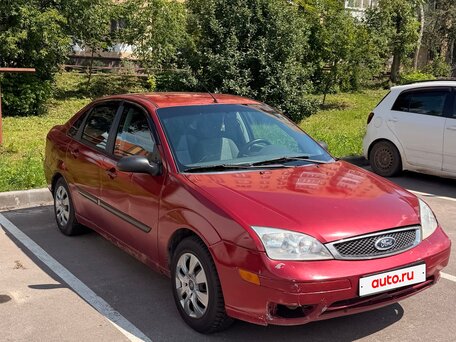 2004 Ford Focus I Рестайлинг (North America), красный, 85000 рублей, вид 1