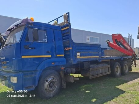 2020 КамАЗ 65117, синий, 6500000 рублей, вид 4