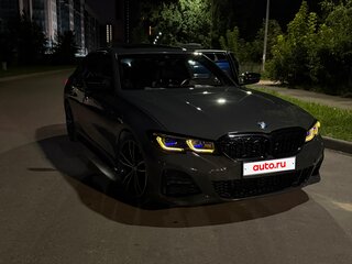 2020 BMW 3 серии 320d VII (G2x), серый, 3550000 рублей, вид 2