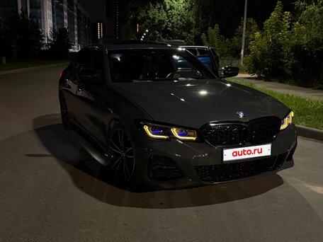 2020 BMW 3 серии 320d VII (G2x), серый, 3899000 рублей, вид 2