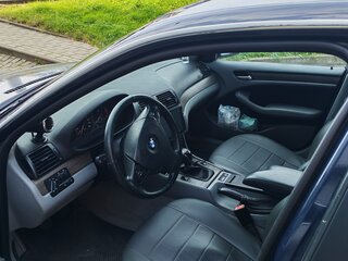 2001 BMW 3 серии 320d IV (E46), синий, 500000 рублей, вид 4
