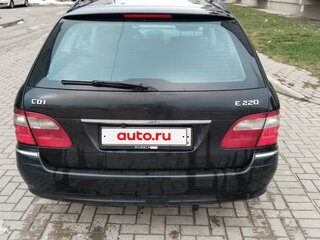 2005 Mercedes-Benz E-Класс 220 III (W211, S211), чёрный, 999999 рублей, вид 4