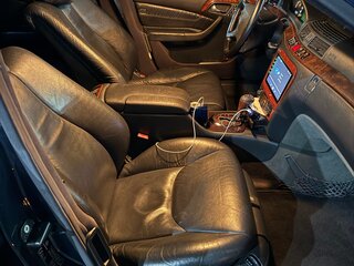 1999 Mercedes-Benz S-Класс 500 IV (W220), чёрный, 780000 рублей, вид 5