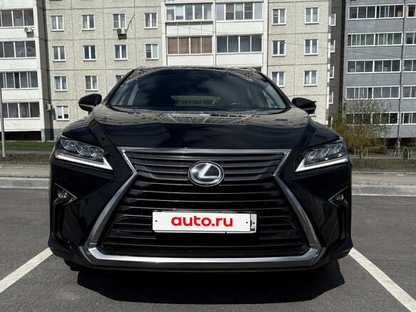 2017 Lexus RX 200t IV, чёрный, 3780000 рублей