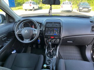 2013 Mitsubishi ASX I Рестайлинг, чёрный, 1100000 рублей, вид 2