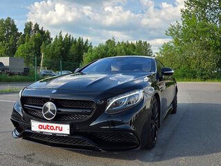 2017 Mercedes-Benz S-Класс 400 VI (W222, C217), чёрный, 4900000 рублей, вид 2